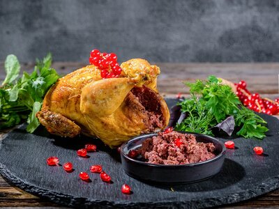 Лаванги из курицы