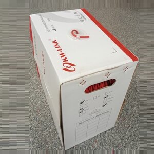 Кабель витая пара 5е 4пр негорючий 305м