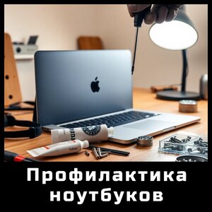 Профилактика ноутбуков с заменой термопасты