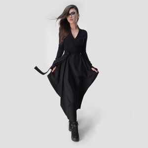 Платье Kimono SL Black 