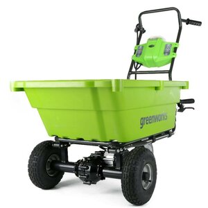 Садовая тележка самоходная Greenworks, 40V, 106 л