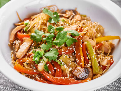 Салат Гавайский с курицей