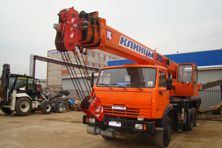 Автокран «Клинцы», 25 тонн