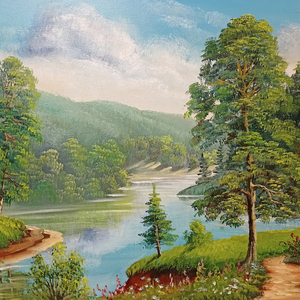 Картины с летними пейзажами