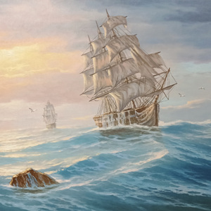 Картины с морскими пейзажами