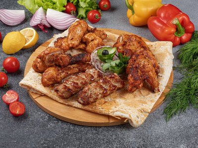 Куриное ассорти на мангале