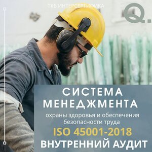 Система менеджмента ОЗиОБТ ISO 45001 + Внутренний аудит 
