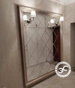 Зеркальная плитка с фацетом