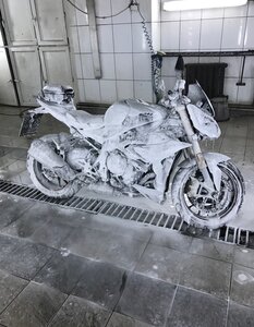 Мойка мотоциклов 