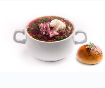 Борщ с мясом