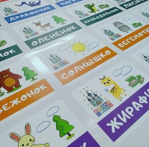 Контурная резка стикеров