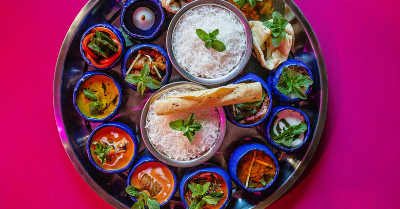 Тхали и карри (Москва, Тверская улица, 17), мейрамхана  Мәскеуде