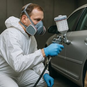 Покраска кузова автомобиля. Эмали производства Германии.