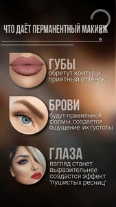 Перманентный макияж-красота и уверенность в себе