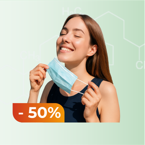 Скидка 50% на экспресс-тест коронавируса и грипп А и В