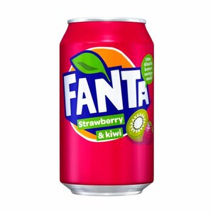 Fanta Strawberry & Kiwi, 0.330л, Дания