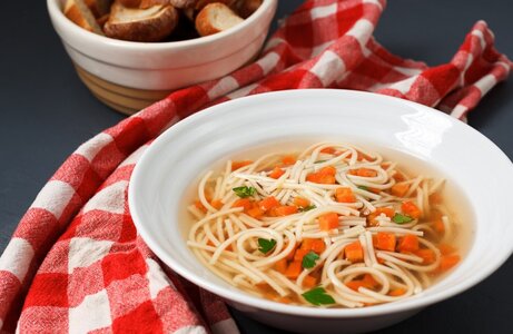 Лапша домашняя куриная