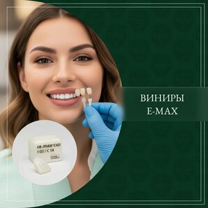 Виниры e-max и люминиры 