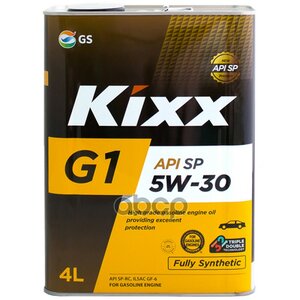 Kixx L215344te1!!! Масло моторное Kixx G1 Sp 5W30 /4Л Си