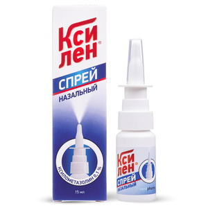 Ксилен спрей назальный 0,1%, 15мл