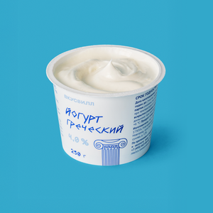 Йогурт греческий 4%