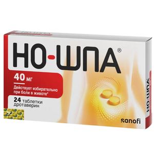 Но-шпа таб. 40мг №24