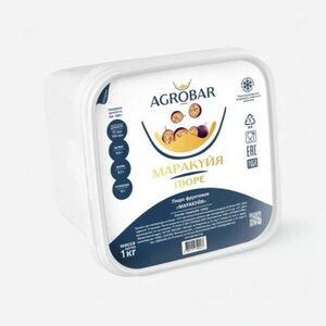 Пюре замороженное AGROBAR Маракуйя 1 кг