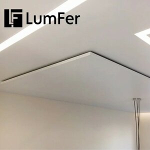 Натяжной потолок Lumfer с немецким профилем
