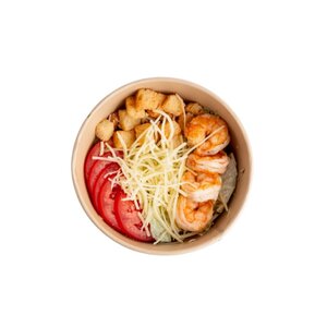 Цезарь с креветками 