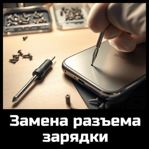 Замена разъема зарядки