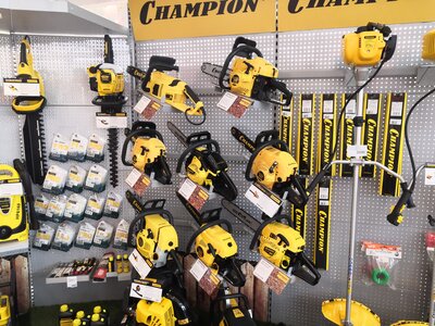 Бензопилы Champion