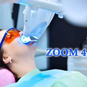 Отбеливание зубов Zoom 4 со скидкой 40%