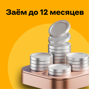 Заём до 12 месяцев до 49 000 ₽