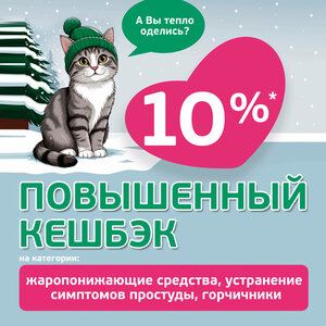 Кешбэк баллами: 1 балл = 1 рубль