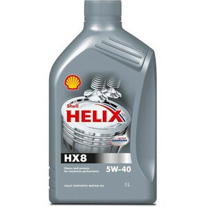 Масло мот. Shell helix HX8 5W40 1л. синтетика SN "550051
