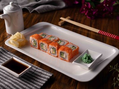 Калифорния с креветкой