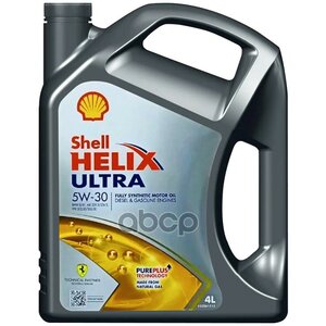 Shell 550046387 Масло моторное синтетическое 4 Л. Shell 