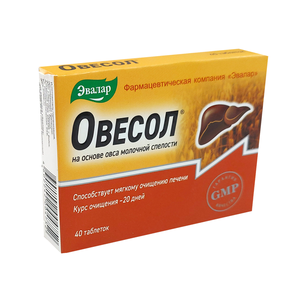 Овесол, 40 шт, таблетки 