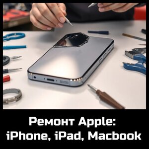Ремонт Apple: iPhone, iPad, Macbook, Watch