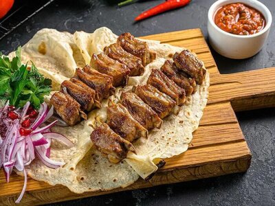 Шашлык из баранины (семечки)