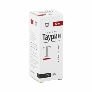 Таурин 4%, 10 мл, капли глазные