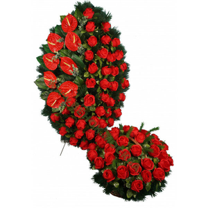Венки из искусственных цветов