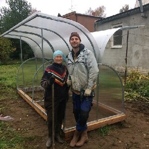 Парник "Бабочка" для дачи