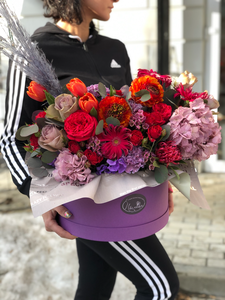 Композиция в Ягодных тонах