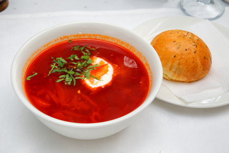 Борщ с говядиной