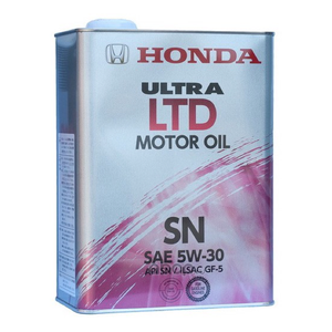 Масло моторное HONDA ULTRA 5W-30 синтетическое 4 л