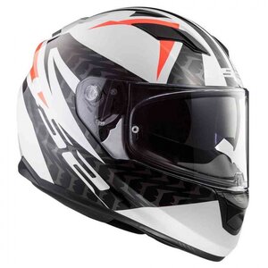 Шлем дорожный LS2 FF320 STREAM EVO COMMANDER, white/blac