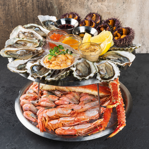 Башня с морепродуктами на 4 персоны