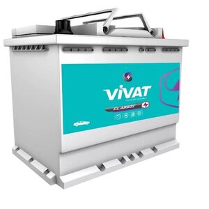 VIVAT 60AH Пусковой ТОК 560A Обратный