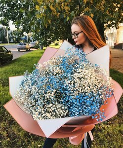 XXL букет из гипсофилы
